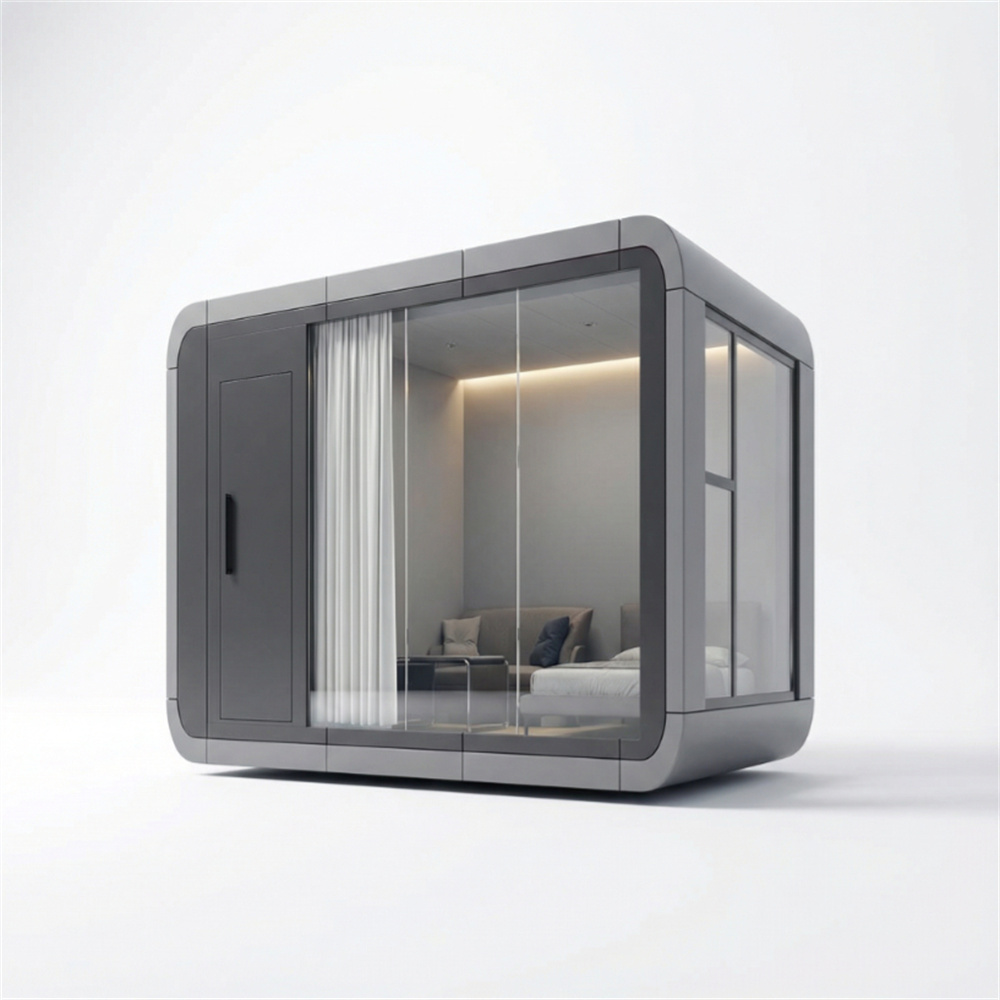 Mobilná zvukotesná rezidencia Mini Space Capsule