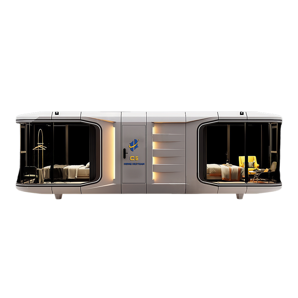 Odnímateľné kabínky rezortu C5 Mobile Capsule