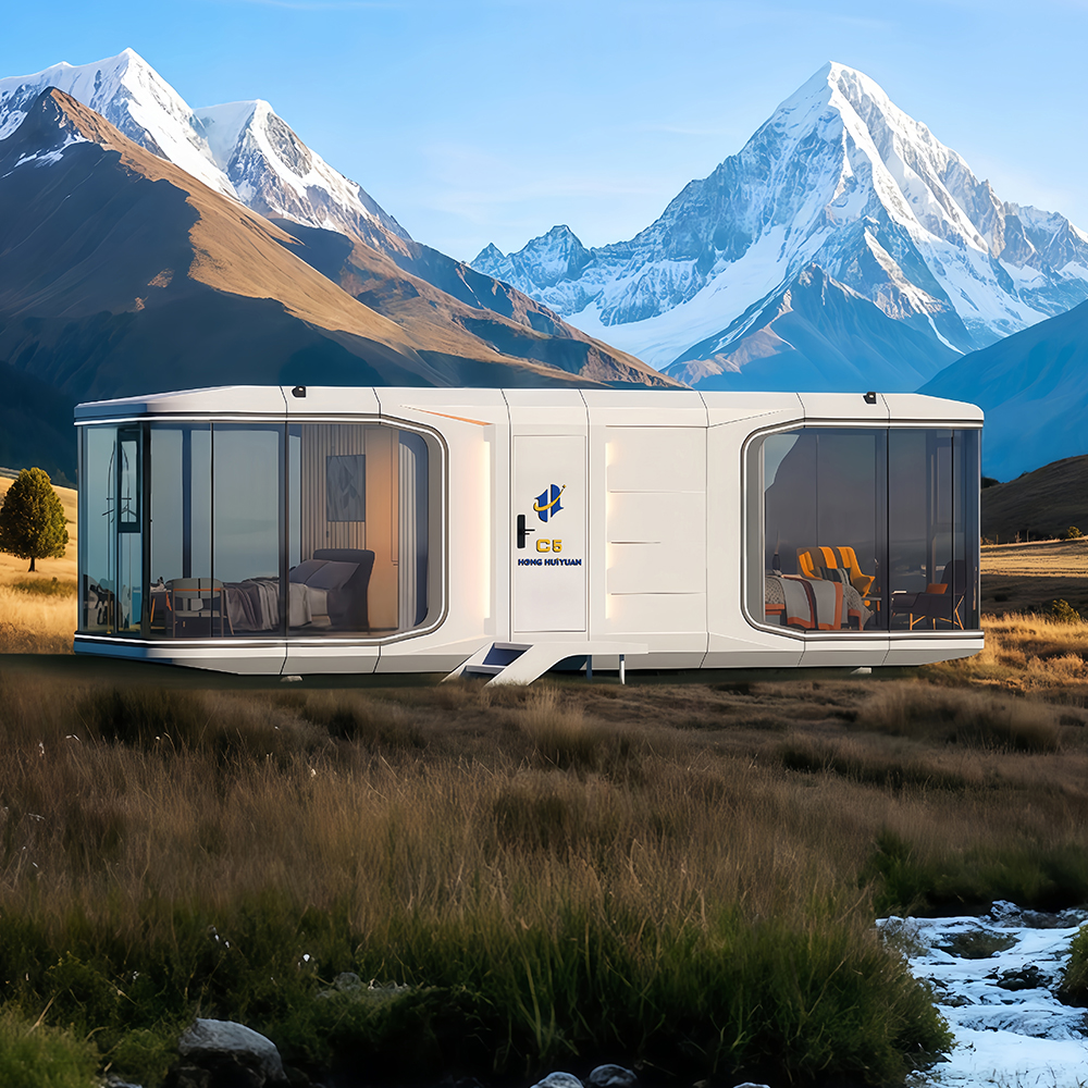 Odnímateľné kabínky rezortu C5 Mobile Capsule