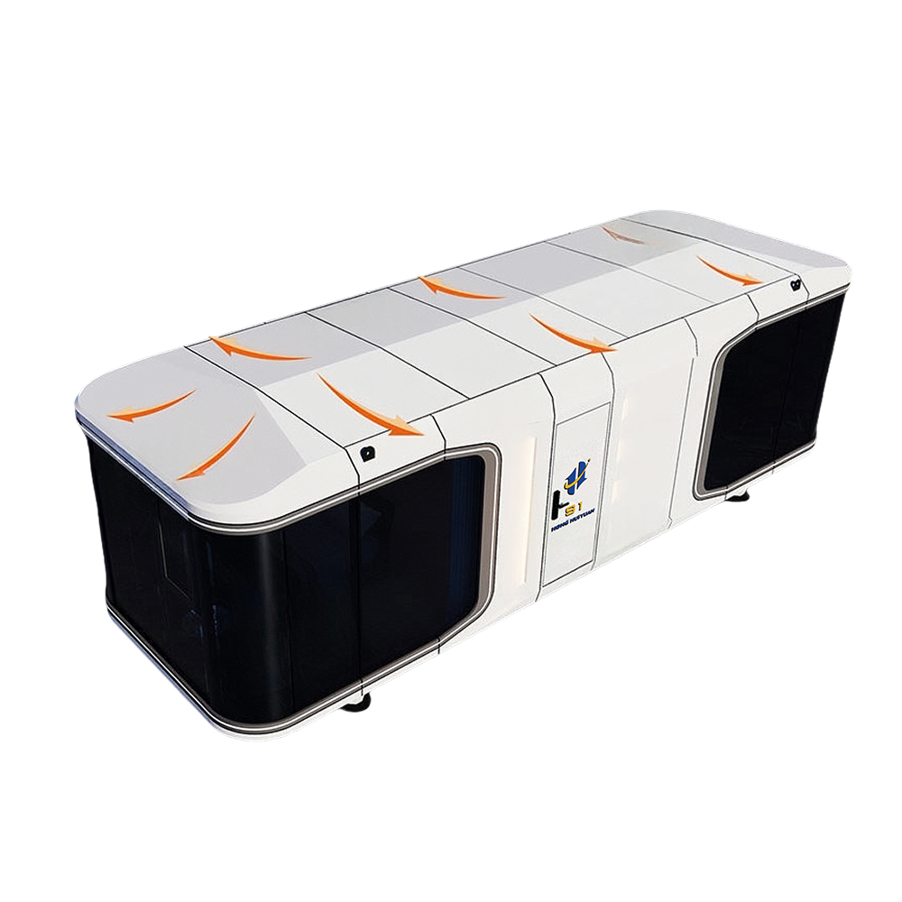 Odnímateľné kabínky rezortu C5 Mobile Capsule