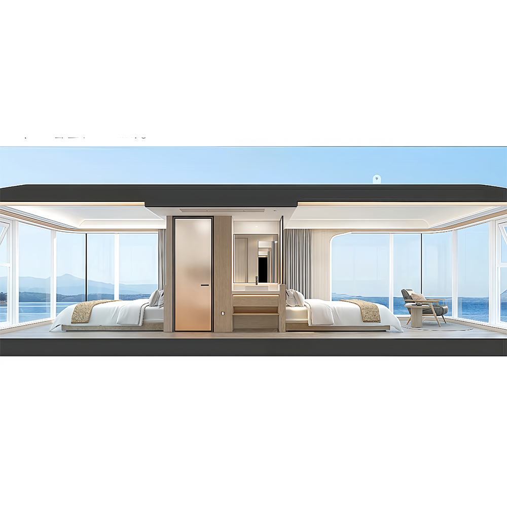 Odnímateľné kabínky rezortu C5 Mobile Capsule