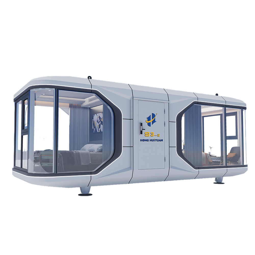 Prefabrikovaný mobilný uzavretý kapsulový dom S3