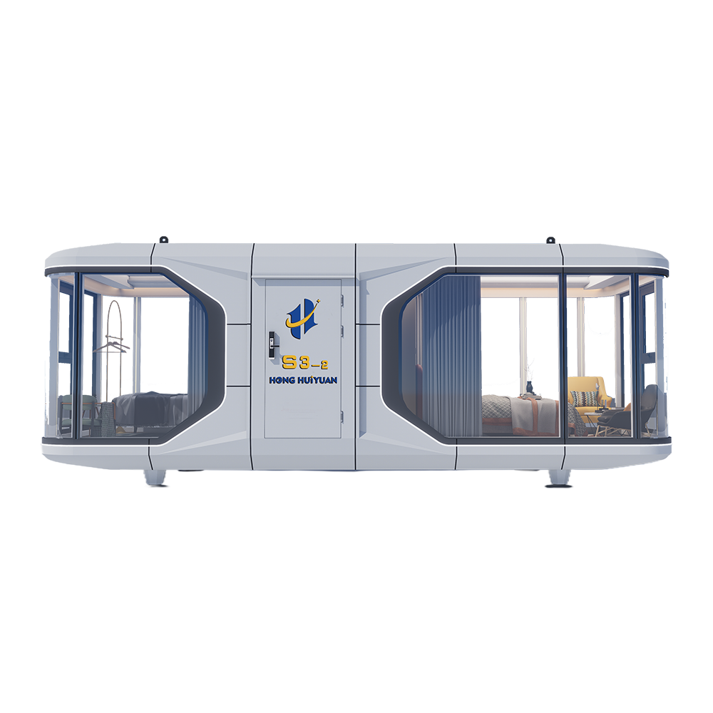 Prefabrikovaný mobilný uzavretý kapsulový dom S3